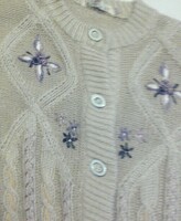Women's embroidered beyond vintage cardigan