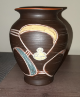 Sawa German ceramic vase - Torino pattern