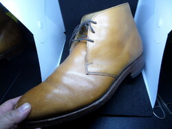Charles Tyrwhitt (eredeti) férfi 41-es UK 7 BTH:26,5 cm exkluzív száras bőrcipő