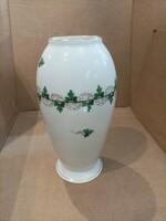 Herend porcelain vase, perfect, 18 cm, for a gift. Parsley pattern
