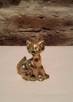 Brass kitten