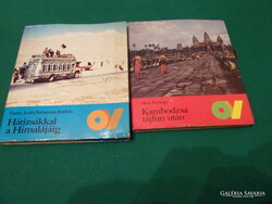 2 travel books 