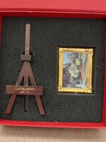 Miniatűr festmény, Claude Monet (Goebel porcelánkép)
