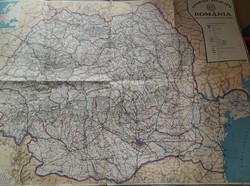 Map! Map of Romania 1988