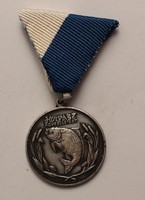 Commemorative medal for fishing association