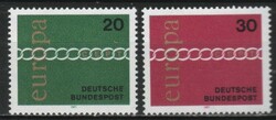 Postatiszta Bundes 1691 Mi 675-676      0,80 Euró