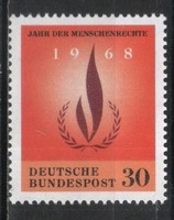 Postatiszta Bundes 1658  Mi 575      0,30 Euró