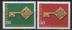 Postatiszta Bundes 1653  Mi 559-560      0,60 Euró