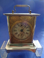 ANTIQUE TWO-SECOND HAND ALARM CLOCK