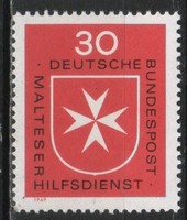 Postatiszta Bundes 1664  Mi 600      0,60 Euró
