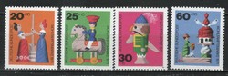 Postatiszta Bundes 1702 Mi 705-708      2,60 Euró