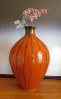 Retro ceramic floor vase 36 cm