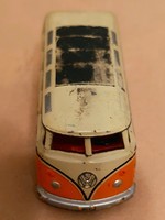 Volkswagen samba hippie bus model. Embossed logo, no deduction.