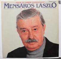 László Mensáros: when one looks back - vinyl record lp
