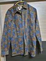 Vintage retro cotton shirt sunny fasion