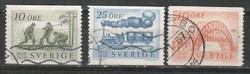 Svéd 0452  Mi 418 A - 420 A        2,70 Euró