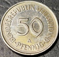 Germany 50 pfennig, 1990., Verdejel ''a'' - berlin