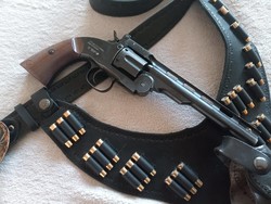 Schofield  (Wyatt Earp)legendás revolverének légfegyver változata egyedi huzagolt csővel