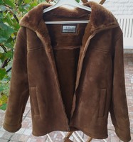 Women's short fur suede jacket/coat for sale! M
