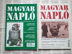Magyar Napló 2000. XII.évf.1.szám és 2001. XIII.évf.10.11.12.szám - MPL-lel postázható!
