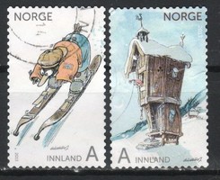 Norvégia 0311  Mi 1833-1834      4,50 Euró