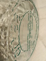 Üveg kínáló - vintage jelleggel /  újrahasznosított üvegből