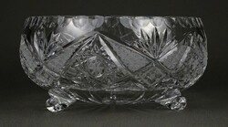 1P193 large crystal centerpiece serving bowl