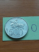 INDONÉZIA 500 RÚPIA 2003 BUNGA MELATI, Alumínium  #O