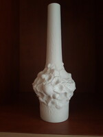 AK Kaiser fosszíliás biszkvit porcelán váza