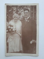 Esküvői fotó 1928-ból