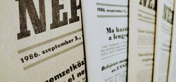 1962 november 21  /  Népszabadság  /  SZÜLETÉSNAPRA :-) Régi újság Ssz.:  24575