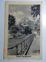 Régi képeslap: Nyíregyháza (50-es évek)