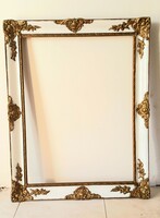 Huge 100 cm wooden antique blondel picture frame negotiable art deco design