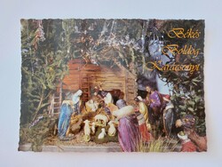 Régi karácsonyi képeslap 1996 levelezőlap