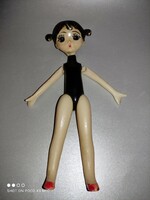 Vintage orosz szovjet tornász celuloid baba extrém ritka gyűjtői jelzett babácska 26 cm
