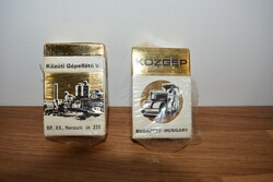 2 pieces of unopened public machine advertising cigarettes, a product of the Eger Tobacco Factory, a box of tobacco