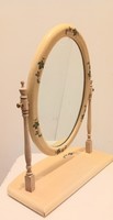 Vintage wooden table mirror, negotiable design