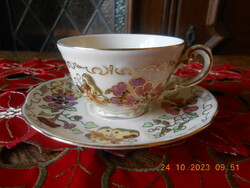 Zsolnay pillangó mintás kávés csésze