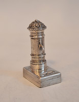 Silver miniature fountain