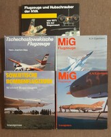 Aviation books in German.