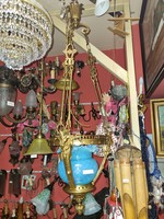 Old renovated empire pendant lamp