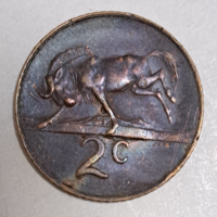 1965. Dél-Afrika 2 cent (809)