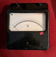 It was a damaged vinyl meter. Corner damaged, in working condition