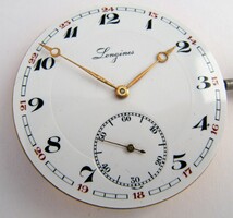 Antique longines pocket watch structure 1917 years
