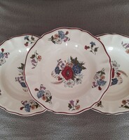 Sarreguemines Agreste porcelánfajansz tányérok