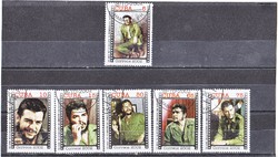 Complete set of Cuba commemorative stamps 2002