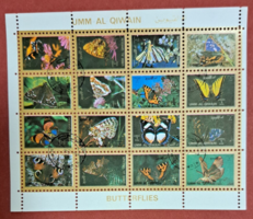 Butterflies stamp block h/6/2