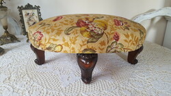 Beautiful antique footrest, stool