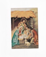 K:028 Karácsonyi képeslap Vallásos
