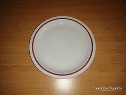 Alföldi porcelain red striped small plate 17 cm (2/p)